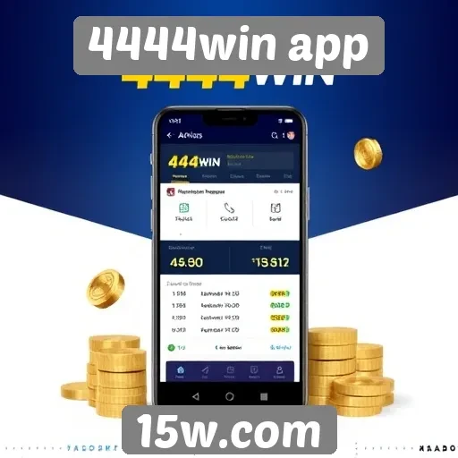 Estatísticas de usuários ativos no 4444win app