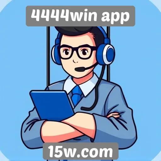 Suporte ao cliente no 4444win app