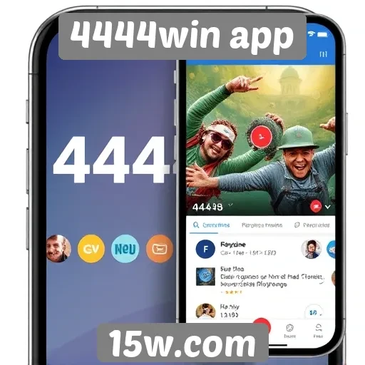 Novidades no design do 4444win app