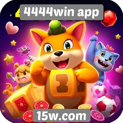Diversidade de jogos disponíveis no 4444win app