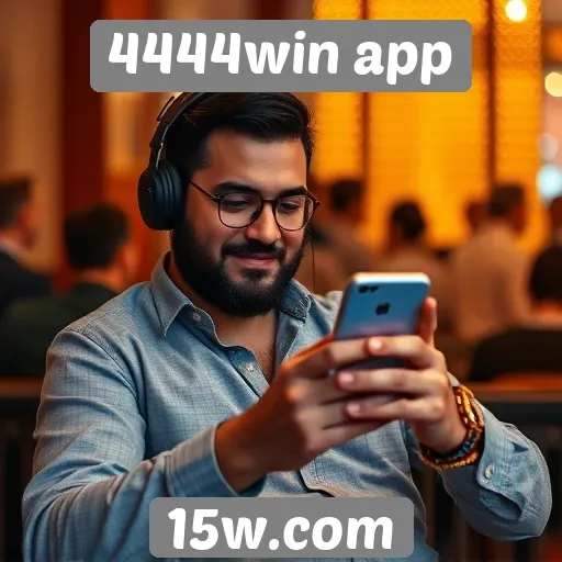 Experiência do usuário no 4444win app